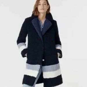 J.Crew Color Block Ariana Sherpa
